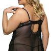 Sexy Sheer Babydoll - Three Sizes Available