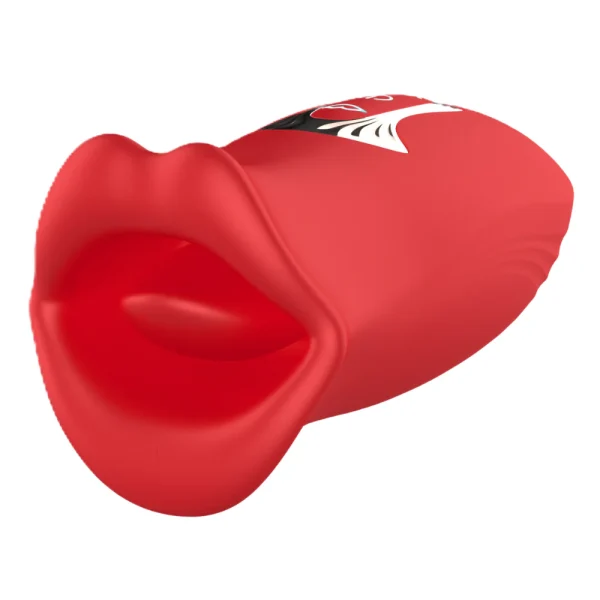 French Kiss Biting & Licking Moving Mouth Tongue Vibrator