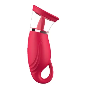 Orgasmic Orbit O Plus - Rotating Tongue Vibrator & Pussy Pump